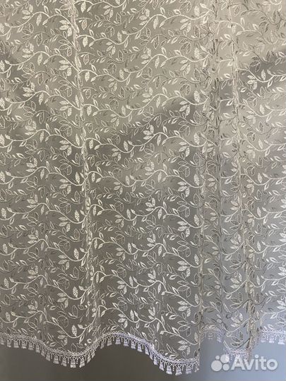 Тюль короткий на кухню, на балкон, на лоджию