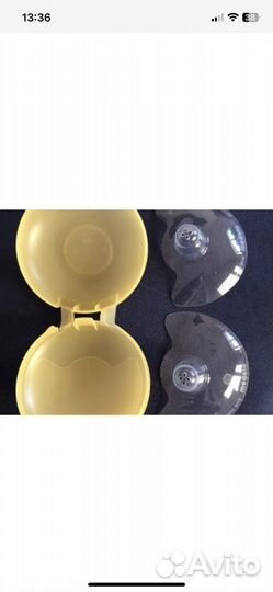 Накладки на грудь medela