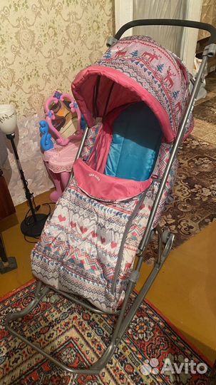 Коляска санки