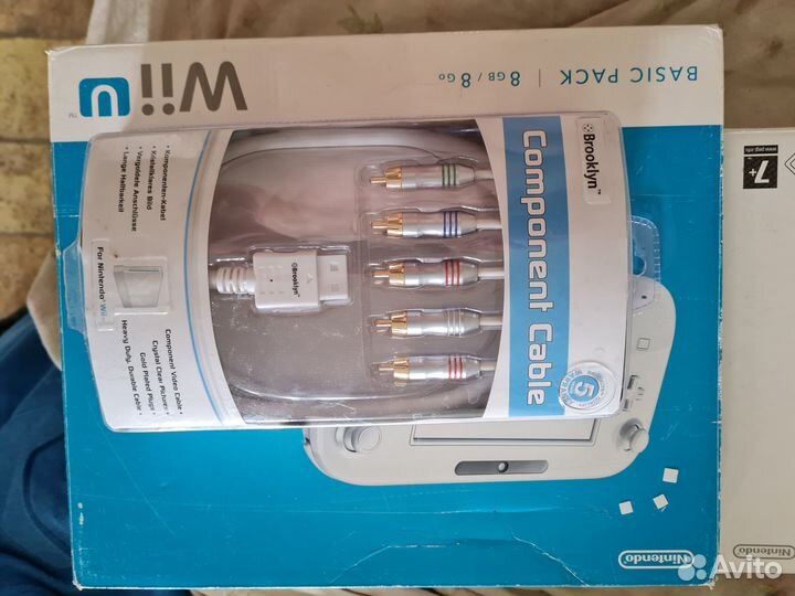 Nintendo wii и wii u компонентный кабель