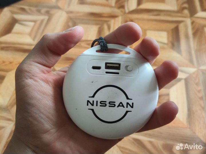 Блютуз колонка с радио nissan