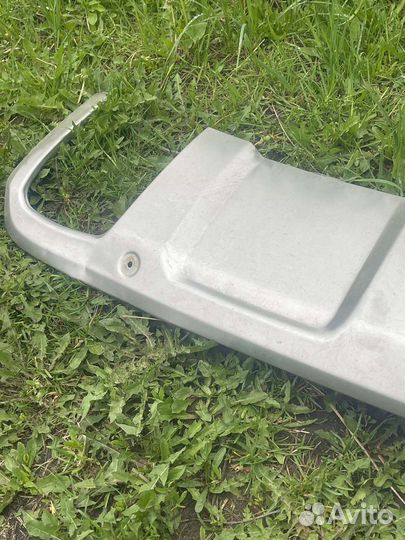 Накладка заднего бампера w164