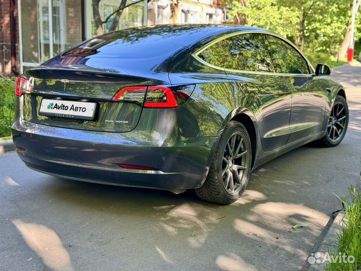 Tesla Model 3 346 л.с. AT, 2019, 65 275 км