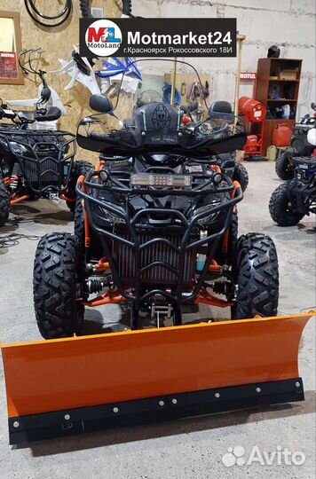 Квадроцикл Zongshen 300 4WD Лебедка, мех кпп