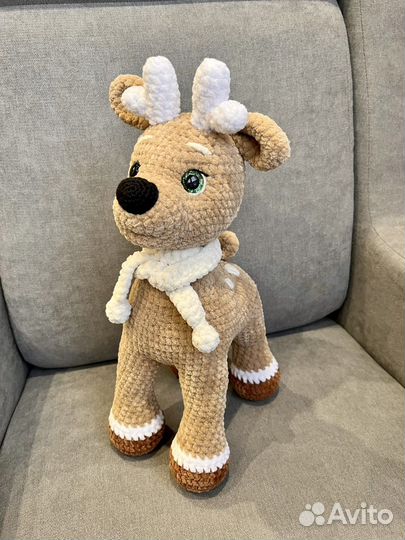 Мягкая игрушка Оленёнок ручная работа