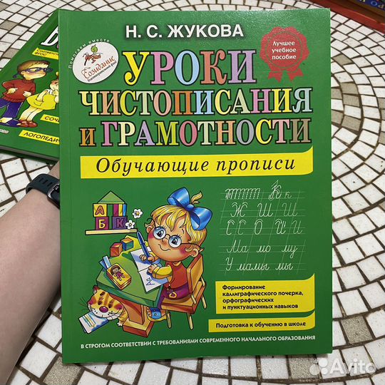 Уроки чистописания и грамотности Жуковой