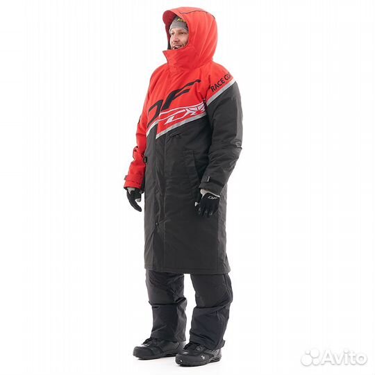 Плащ зимний DragonFly Race Coat (Красный L)