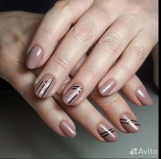 Маникюр гель лаком