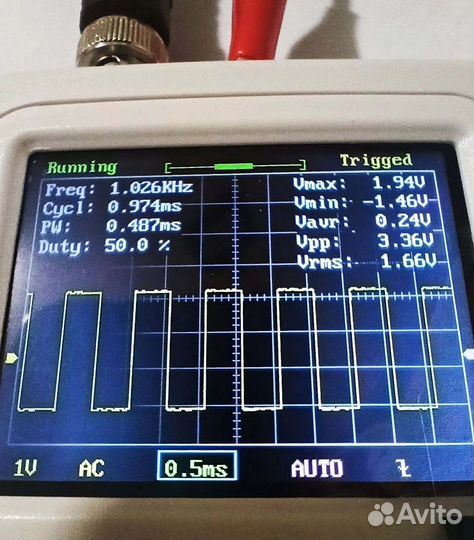 Цифровой осциллограф DSO150 с щуп Рус док