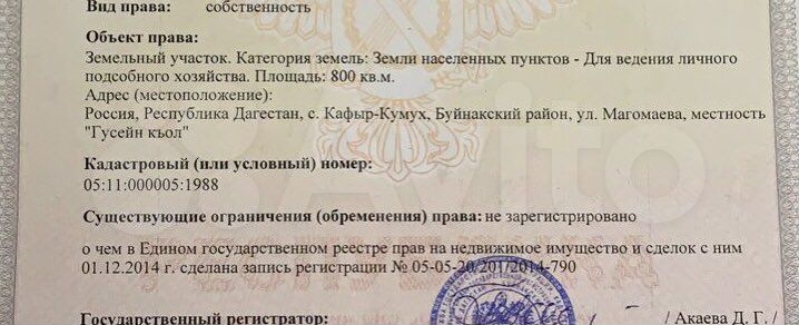 Участок 8 сот. (ИЖС)