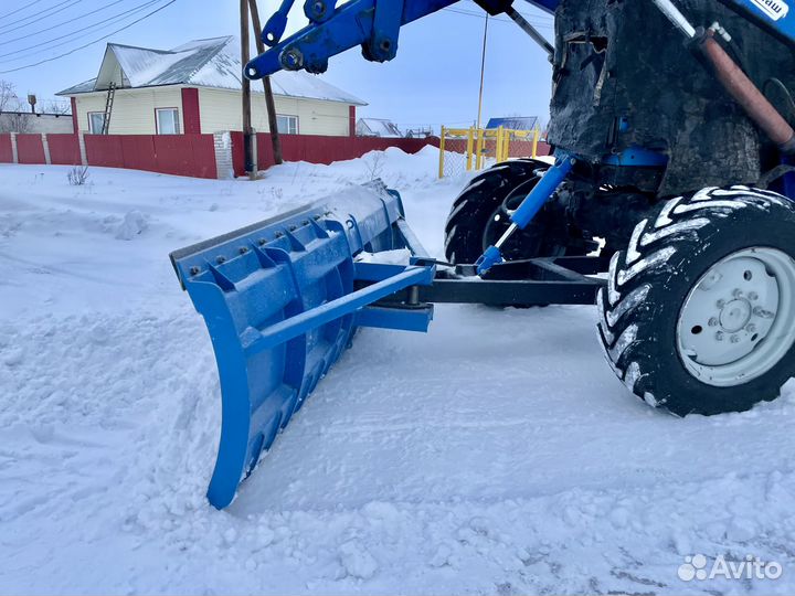 Двухсторонний коммунальный отвал для мтз-82