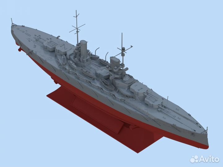 Сборная модель корабля ICM S.015 1:700