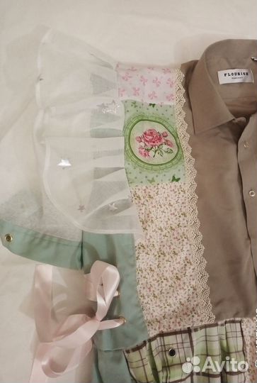 Платье свободного кроя из хлопка