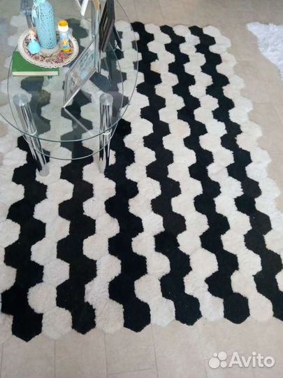 Ковёр из натуральной овчины