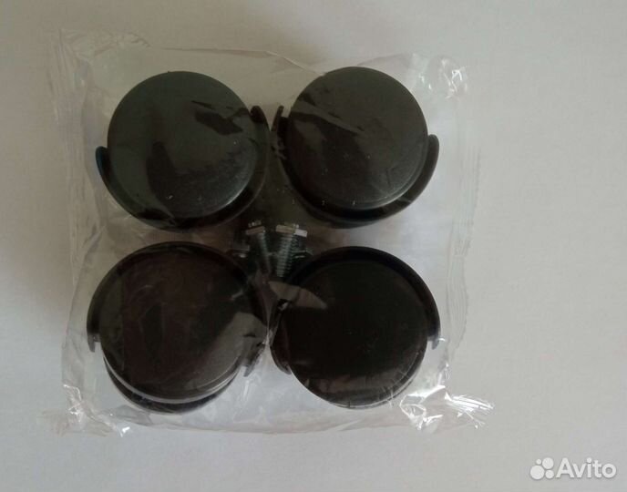 Колесо мебельное с резьбой (комплект 4 шт)