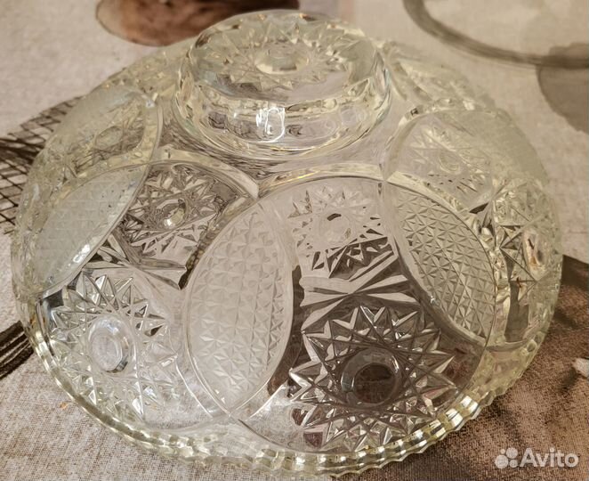 Ваза хрустальная СССР