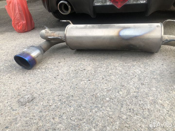 Глушитель subaru brz syms racing