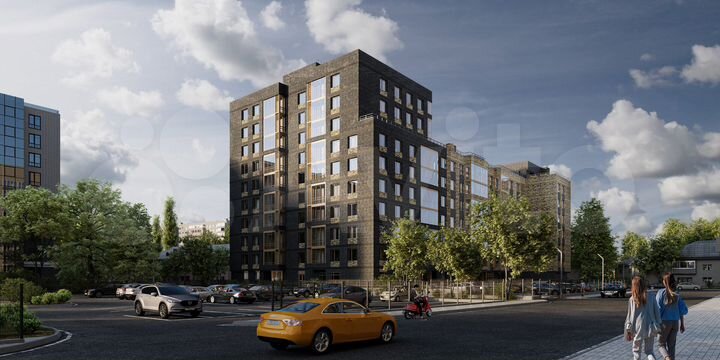 3-к. квартира, 61,4 м², 4/10 эт.