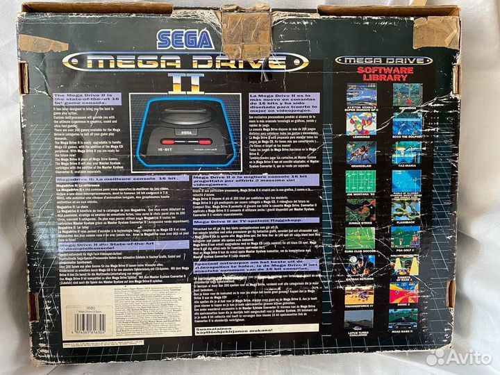 Sega Mega Drive 2 оригинал