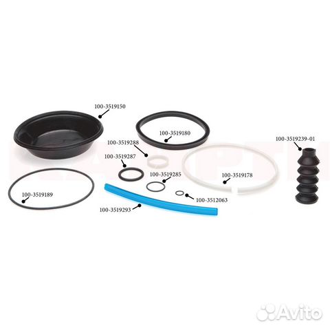 Р/к энергоаккумулятора Тип 20 камаз (рти (камрти)