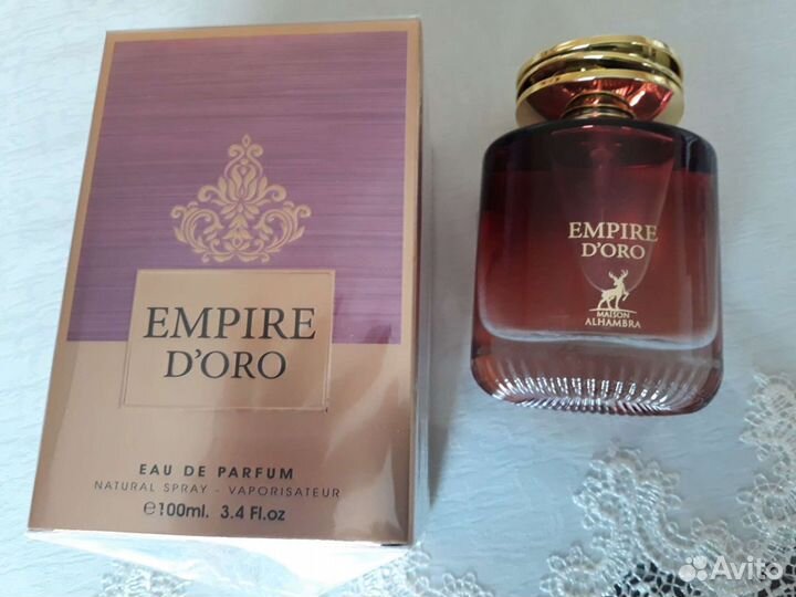 Парфюмерия женская Дубай empire D'ORO