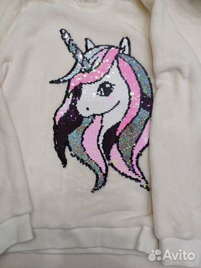 Свитшот для девочки 122-128