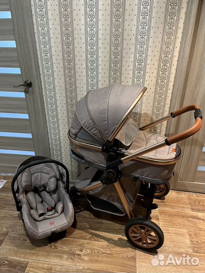 Коляска luxmom 3 в 1