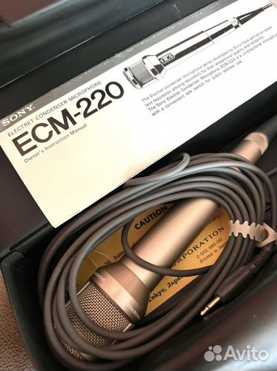 Микрофоны Sony. Оригинал. Япония