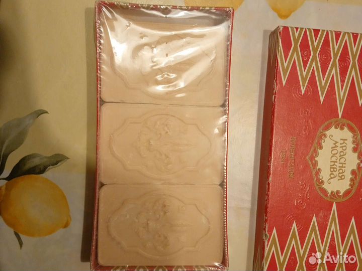 Мыло красная Москва ретро