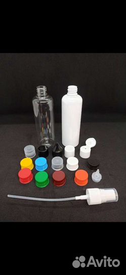 Флаконы Пэт на 10,15,20,30,50 и 100мл со спреем