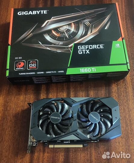 Майнинг ферма риг и видеокарты gigabyte GTX 1660TI