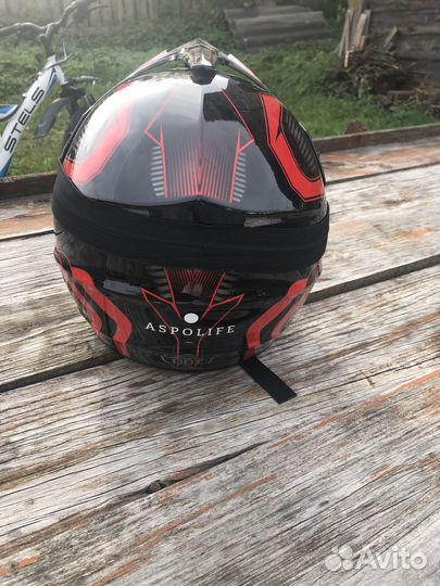 Мотошлем кроссовый