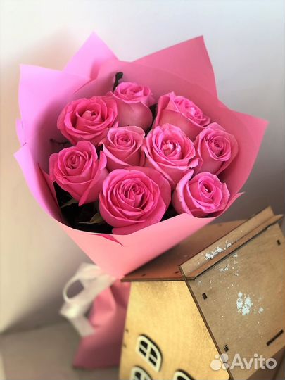 Букет цветов, розы с доставкой Тольятти