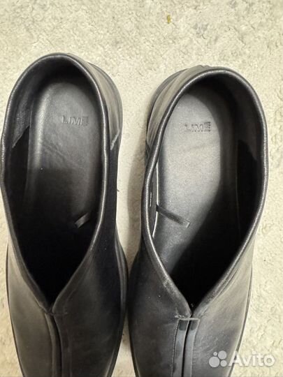 Мужские кожаные ботинки Lime