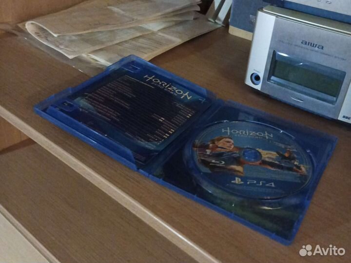 Диск на ps4 horizon zero dawn