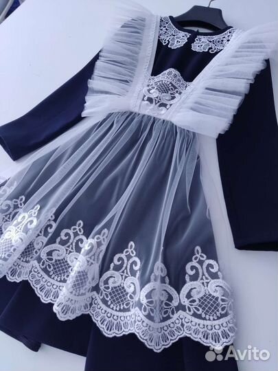 Школьный фартук 122 128