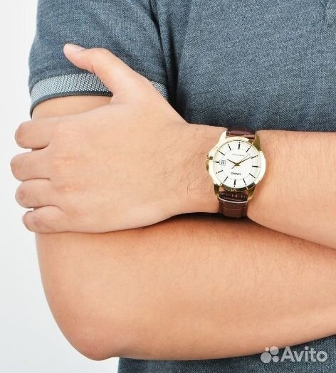 Часы наручные Casio MTP-V004GL-7a мужск. календарь