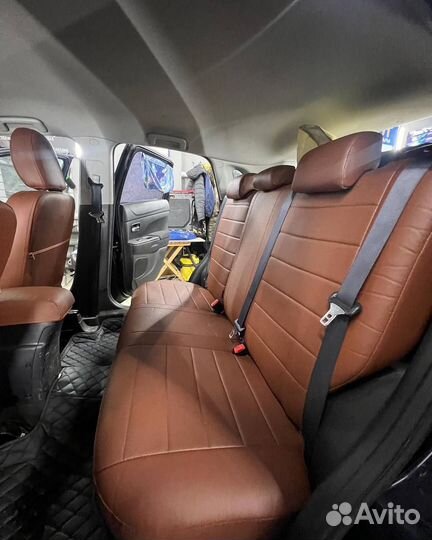 Авточехлы из экокожи Mitsubishi ASX