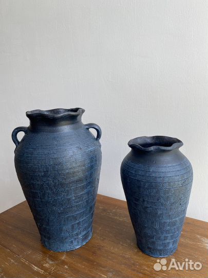 Керамический кувшин ваза 28 см ручная работа