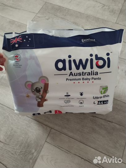 Подгузники трусики l