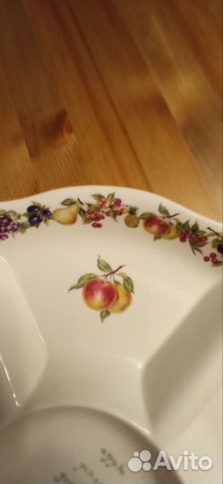 Блюдо менажница фарфор Япония 38см