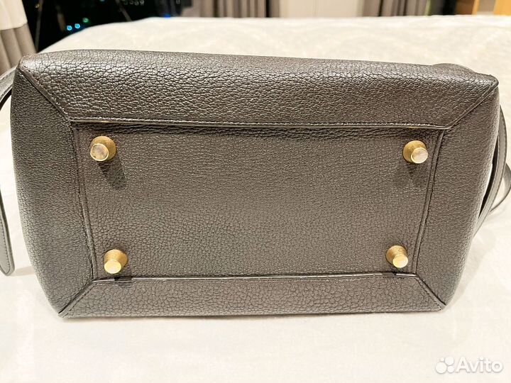 Сумка Celine Belt оригинал темно-коричневая