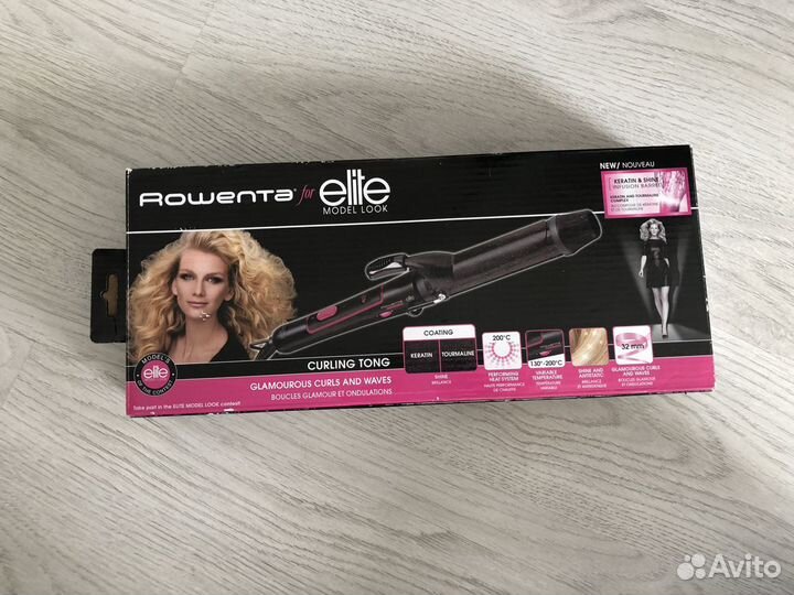 Щипцы для завивки Rowenta elite