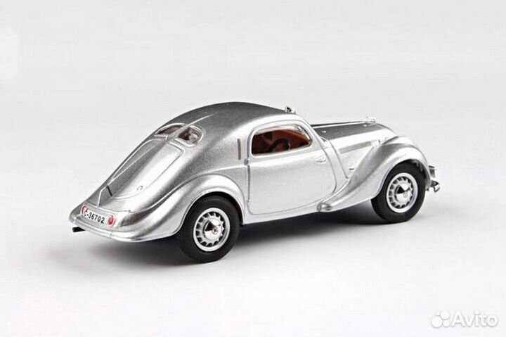 Skoda Popular Sport Monte Carlo 1935 Silver -Abrex