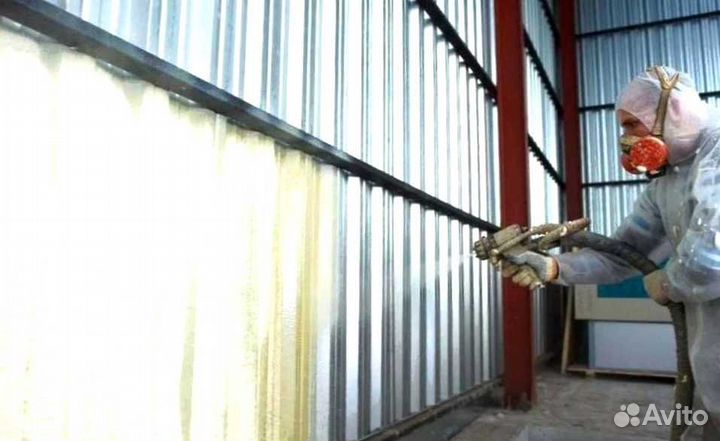 Утепление гаража пенополиуретаном (ппу)