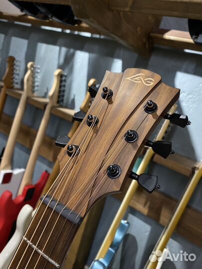 Акустическая гитара LAG T-118D BLK