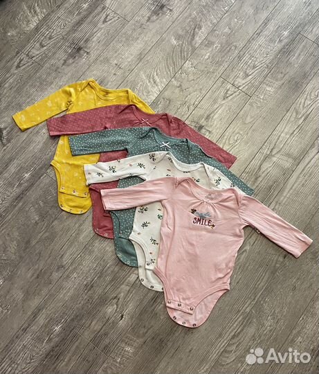 Одежда пакетом для девочки 68 74