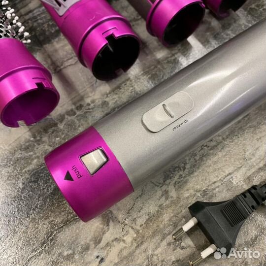 Фен Dyson стайлер с 5 насадками отличная копия