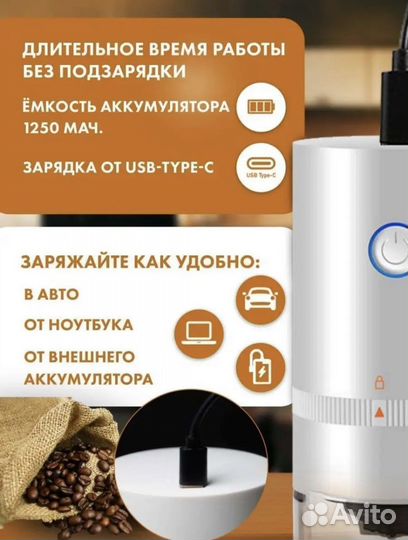 Кофемолка электрическая