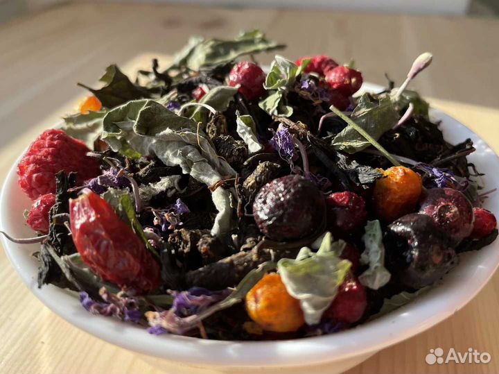 Иван-чай 1 килограмм «Ягодный», сохранённая польза